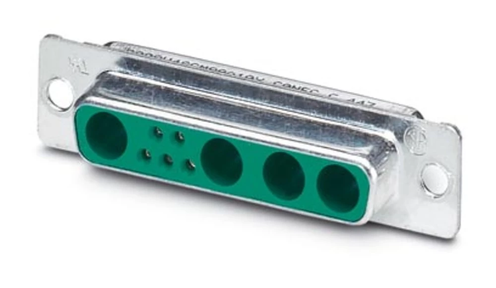 D-SUB letva sa ženskim kontaktima 180 ° broj polova: 9 lemna čaša Phoenix Contact VS-25-BU-DSUB-4P-5S 10 kom. slika