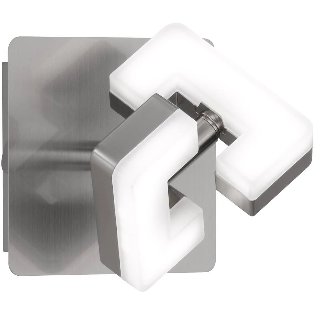 LED stropni reflektor 5.2 W Toplo-bijela WOFI ZARA 4026.01.64.5000 Nikal (mat) slika