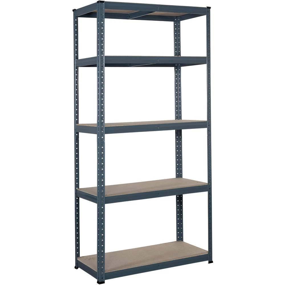 Regal za velike težine (Š x V x d) 900 x 1800 x 400 mm Plava boja Drveni pod pro-bau-tec&reg; slika