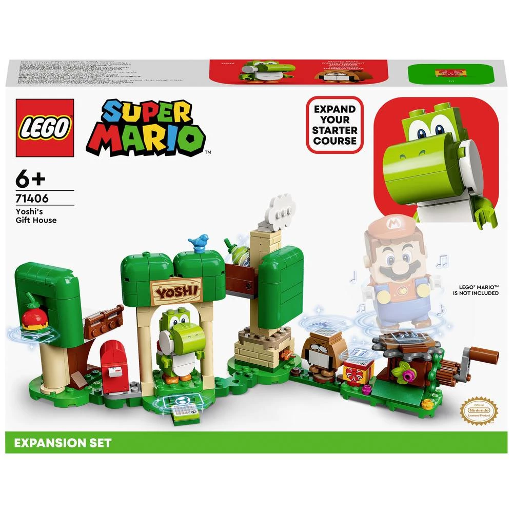 71406 LEGO® Super Mario™ Set za proširenje Yoshi',s Gift House slika
