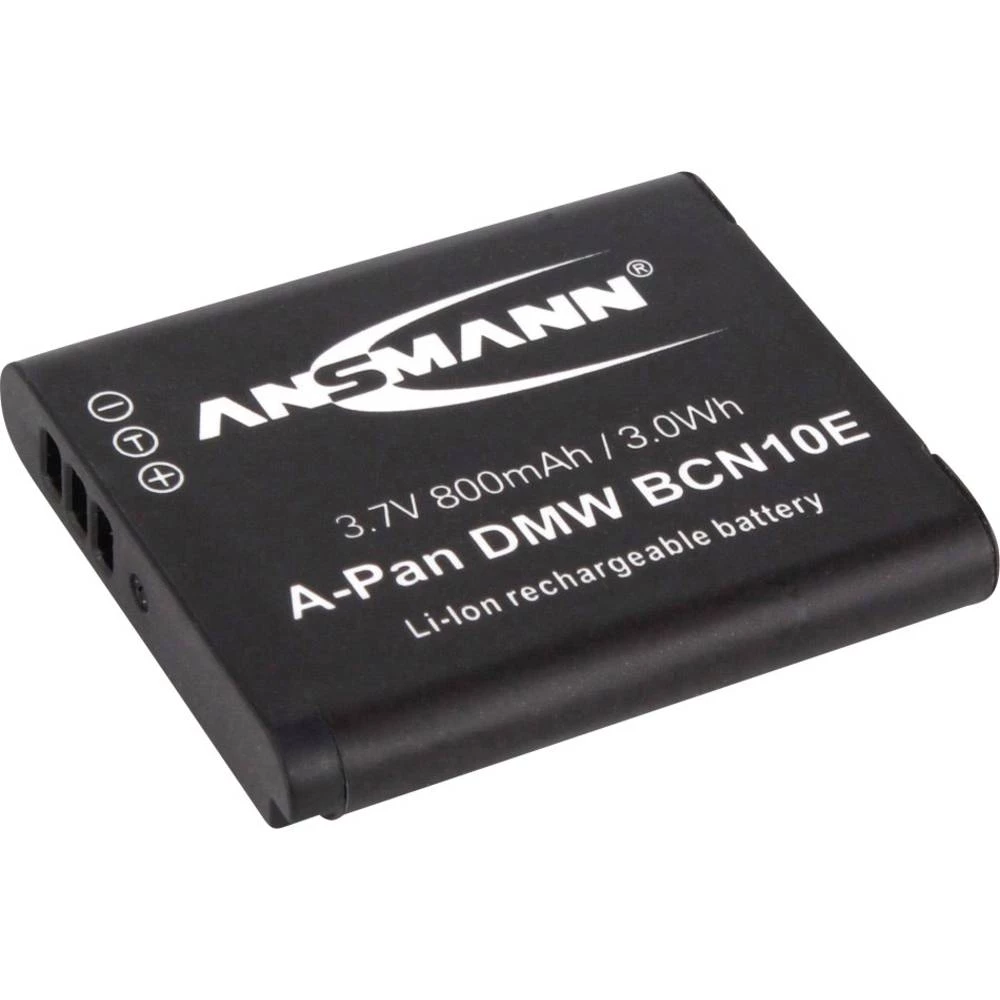 Kamera-akumulator Ansmann Zamjenjuje originalnu akU. bateriju DMW-BCN10E, DMW-BCN10 3.7 V 800 mAh A-Pan DMW BCN 10E slika