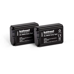 Hähnel HL-XW50, 2er kamera-akumulator Zamjenjuje originalnu akU. bateriju NP-FW50 7.2 V 1000 mAh slika