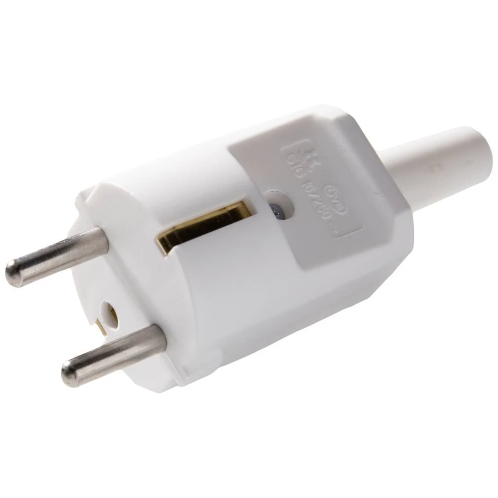 Martin Kaiser 516/kws utikač sa zaštitnim kontaktom poliamid 6  250 V vapnenobijela IP20 slika