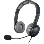 SpeedLink SL-870002-BKGY pc naglavne slušalice sa mikrofonom USB stereo, sa vrpcom na ušima crna/siva