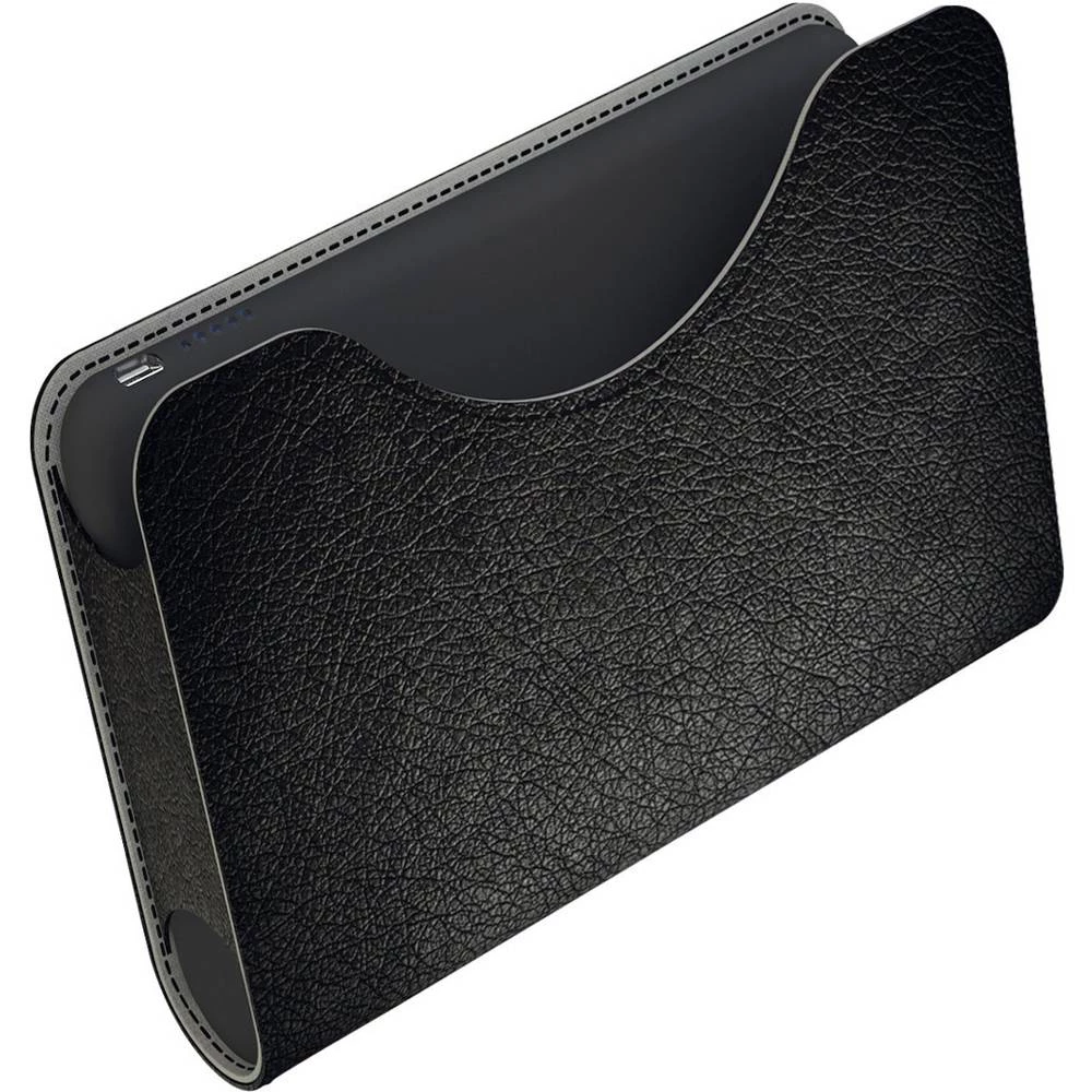 ZENS Indukcijski Powerbank 5200 mAh Powerbank Etui ZEPB02B/00 Izlazi Qi standard Crna slika