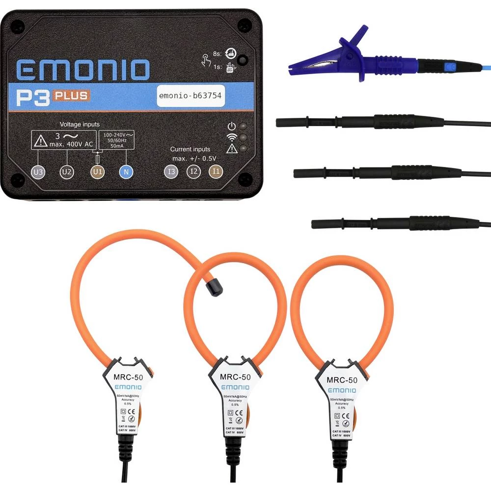 Emonio P3plus 50mm set mjernog uređaja za izračun troškova energije slika