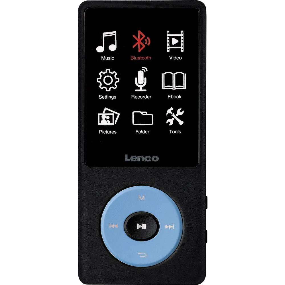 Lenco Xemio-860BU prijenosni CD player plava boja slika