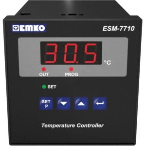 Emko ESM-7710.2.12.0.1/01.00/2.0.0.0 2-točkasti regulator termostat PTC -50 do 130 °C relej 7 A (D x Š x V) 95 x 72 x 7 slika