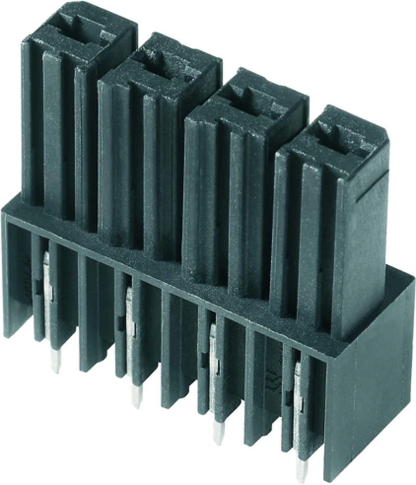 Utični konektor za tiskanu pločicu 1928670000 Weidmüller crna sadržaj: 50 komada slika