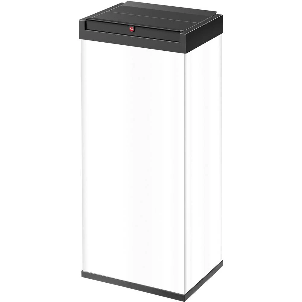 Kontejner za limenke 52 l Hailo Bix-Box Swing XL (Š x V x d) 339 x 763 x 260 mm Bijela, Crna Poklopac: samozatvaranje zaokretanj slika