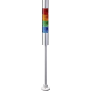 Signalni toranj LED Patlite LR4-402PJBU-RYGB 4-bojno, Crvena, Žuta, Zelena, Plava boja 4-bojno, Crvena, Žuta, Zelena, Plava boja slika