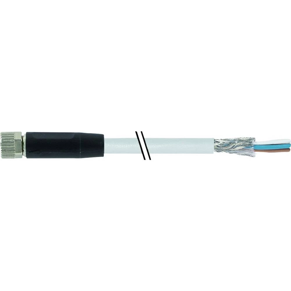 Murrelektronik 7000-08761-2410500 utični konektor za senzor/aktivator, nekonfekcionirani M8 x 1 žženski konektor, ravni slika