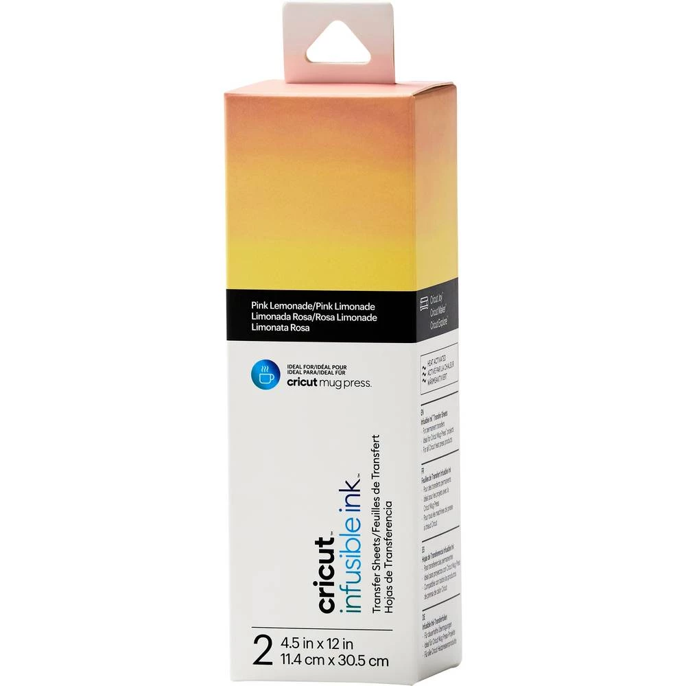 Cricut Joy Infusible Ink listovi za prijenos  žuta, ružičasta slika