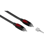 Toslink Digitalni audio Priključni kabel [1x Muški konektor Toslink (ODT) - 1x Muški konektor Toslink (ODT), 3,5 mm optički mušk