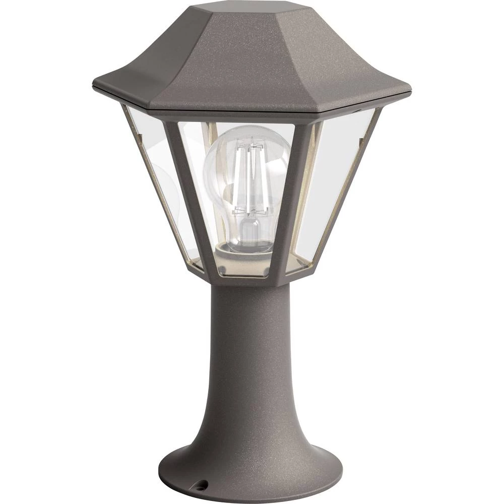 Vanjska podna lampa LED E27 42 W Philips Curassow 1738743PN Smeđa boja slika