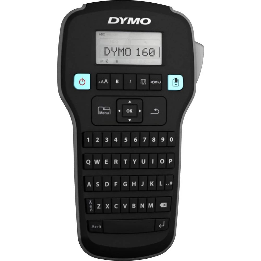 DYMO LabelManager 160 QWERTY Uređaj za označavanje Pogodno za trake (LOV): D1 6 mm, 9 mm, 12 mm slika