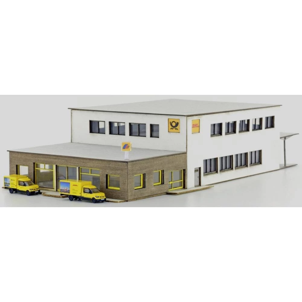 Minis by Lemke LC5032 n Zgrada pošta uključujući 2x ulični skuter komplet za sastavljanje slika