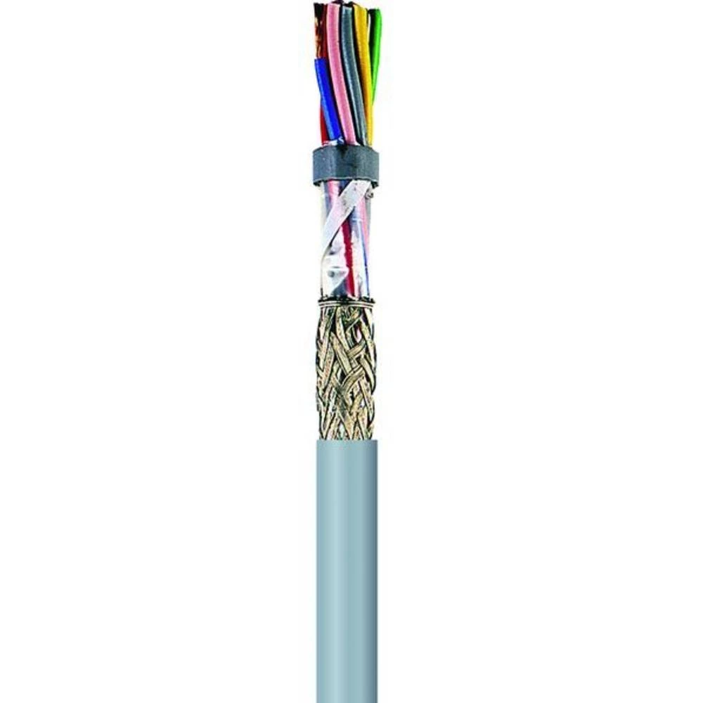 NOVI elektronički kabel oklopljen Eca LIYCY 2x0,25 RG100m sivi kontrolni vod LIYCY 2x0,25 100 m slika