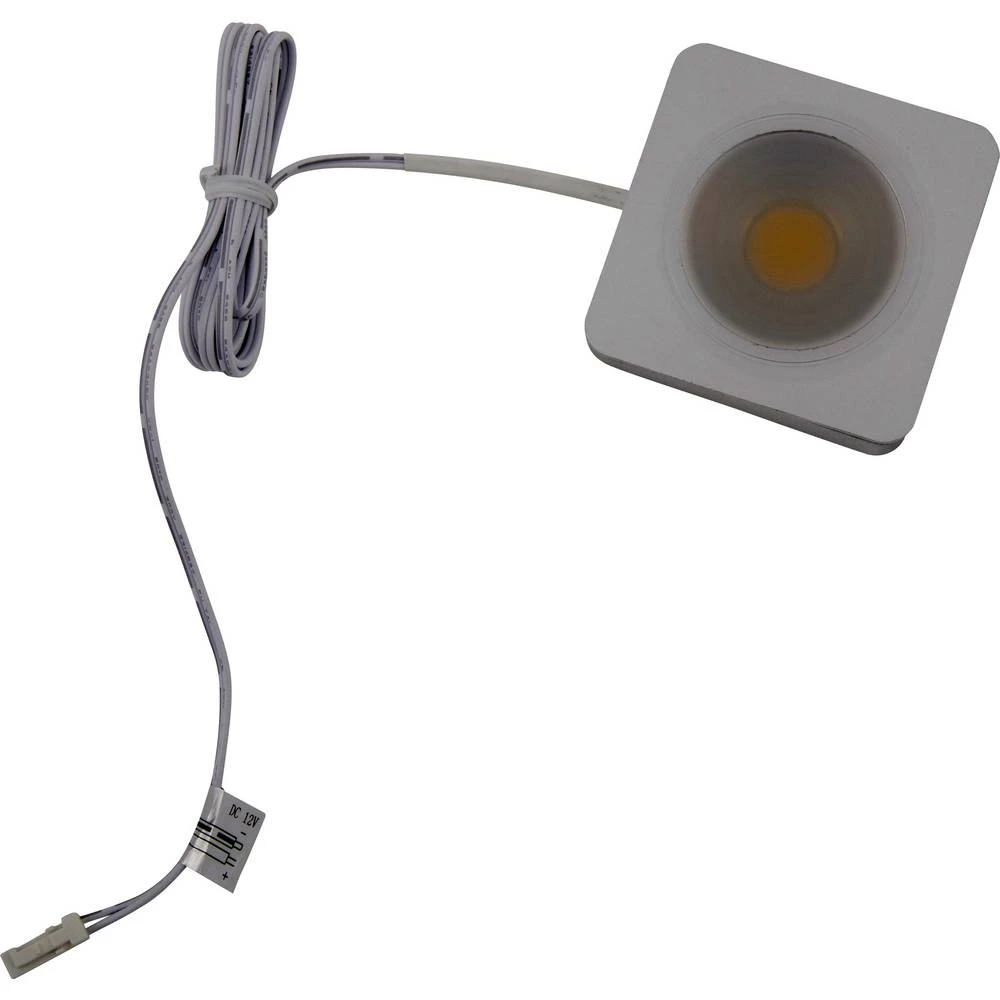 Heitronic 28007 LUMI LED podžbukna svjetiljka 3 W toplo bijela srebrna<b slika
