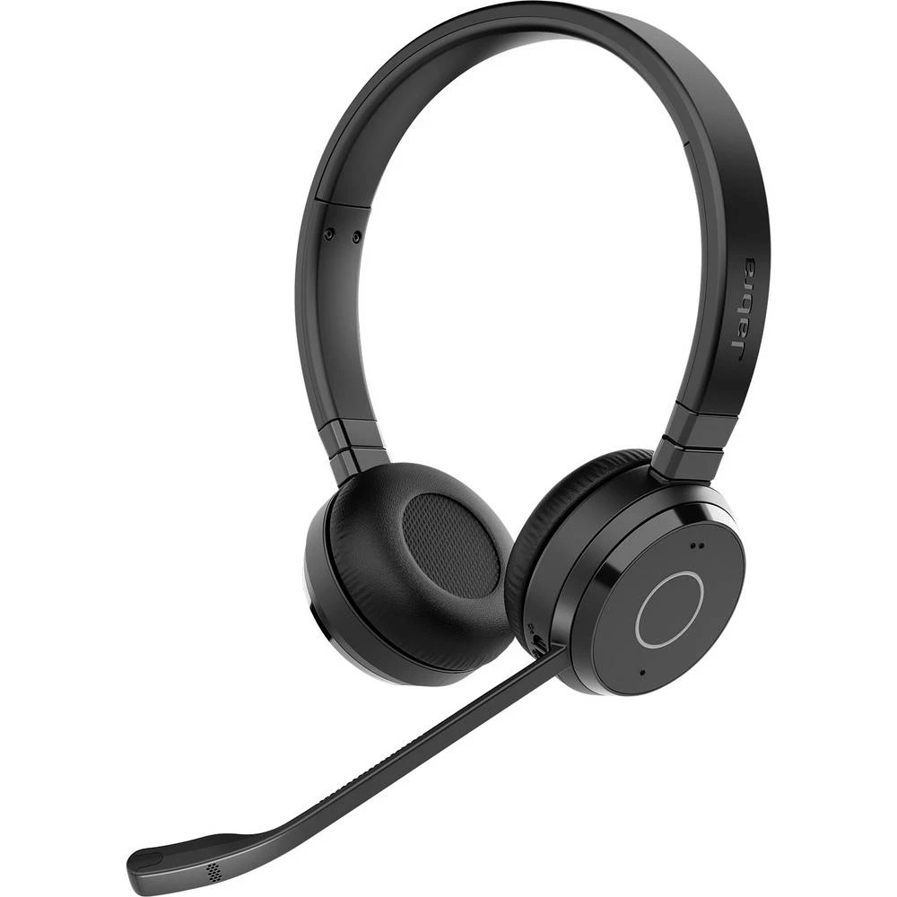 Jabra Evolve 65 TE On Ear Headset Bluetooth® crna računalo slika