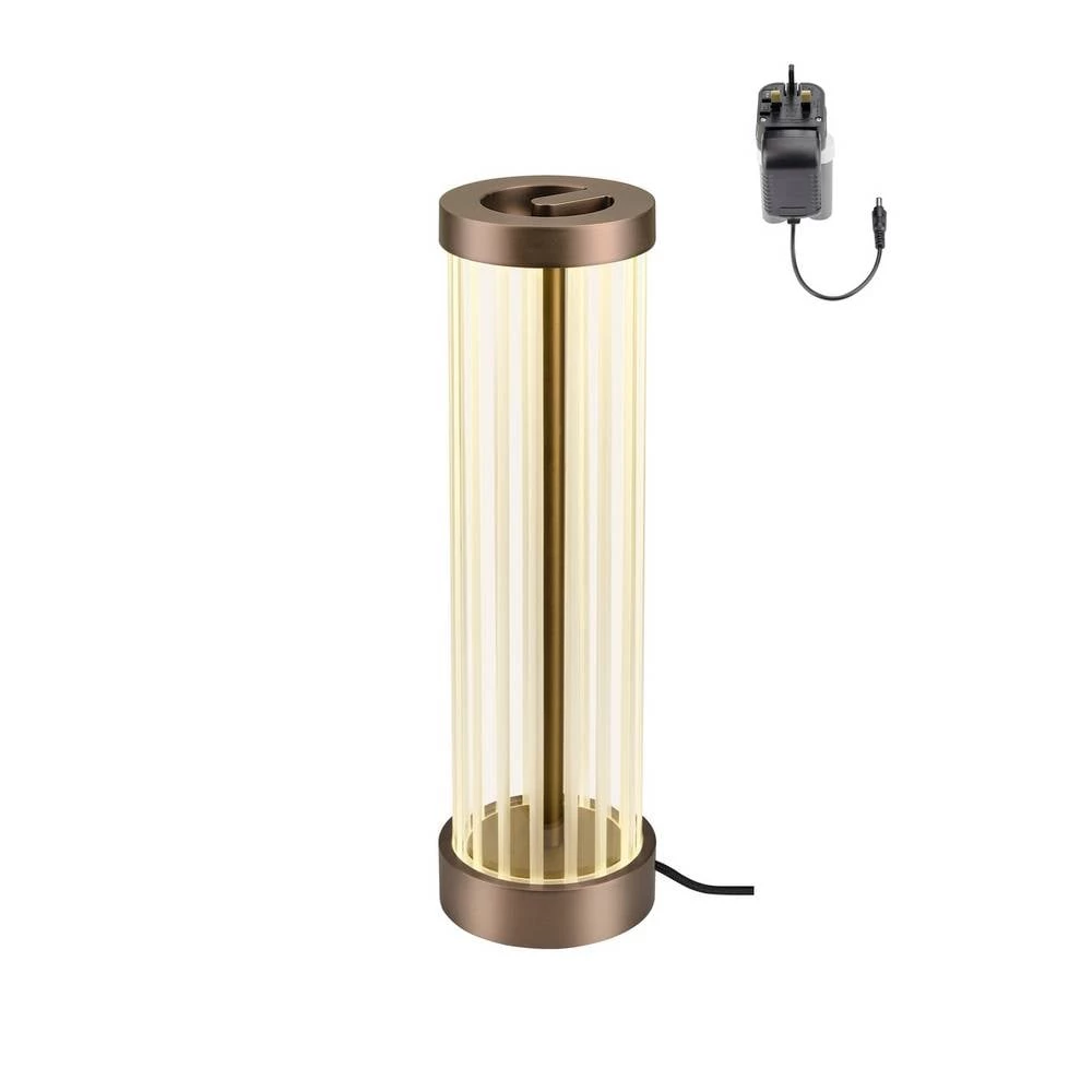 SLV QUIMERA 1008040 stolna svjetiljka LED 4.30 W Energetska učinkovitost 2021: E (A - G) bakrena slika