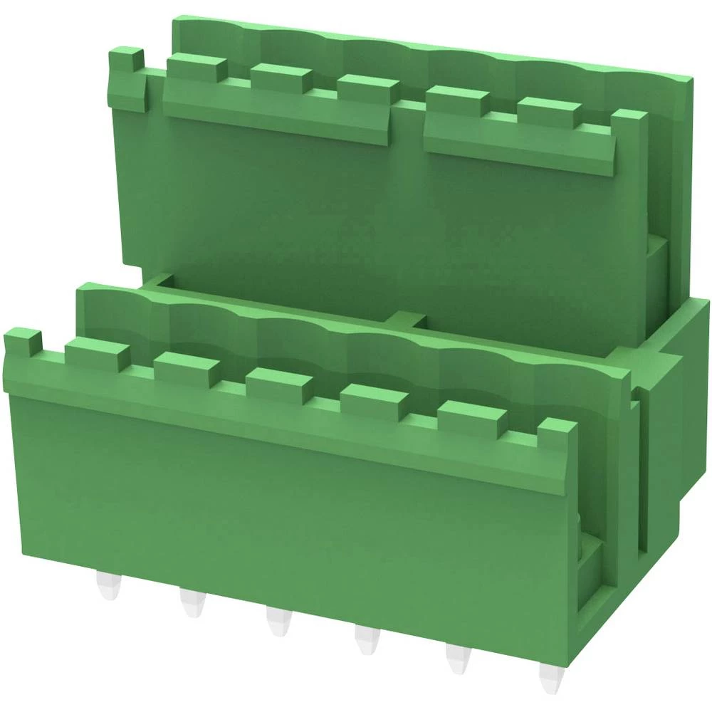 Degson Kućište utiča za tiskanu pločicu Ukupan broj polova 12 Raster: 5.08 mm 2EDGVT-5.08-12P-14-00A(H) 250 ST slika