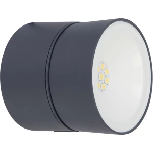 Lutec Vanjska zidna svjetiljka 6260 gr Siva LED fiksno ugrađena slika