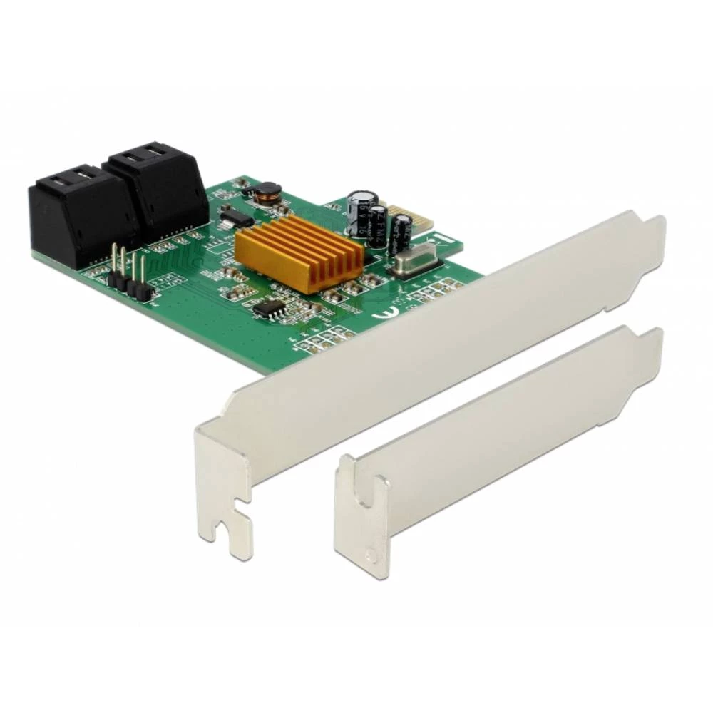 DeLOCK 90382 kartica sučelja/adapter s ugrađenim SATA Delock 90382 PCI-Express kartica PCIe slika