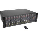 Omnitronic RM-1422FXA 2x 400 W snažni miks pulta Broj kanala:12 USB priključak