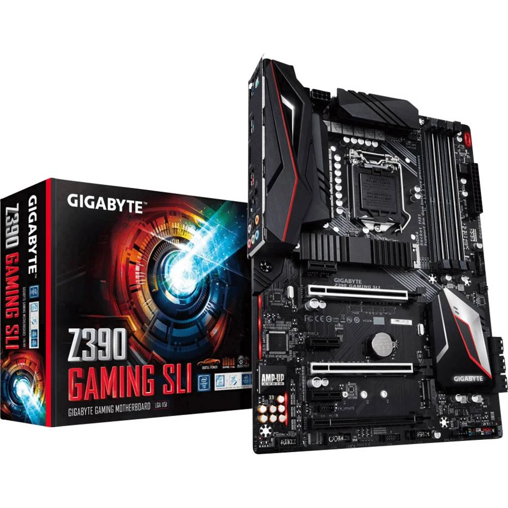 Matična ploča Gigabyte Z390 GAMING SLI Baza Intel&reg; 1151v2 Faktor oblika ATX Set čipova matične ploče Intel&reg; Z390 slika