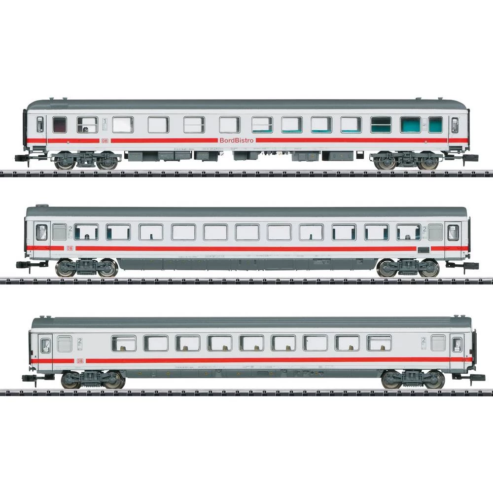 MiniTrix T18215 Komplet od 3 putnička automobila brzih vlakova "IC 2013" DB AG slika