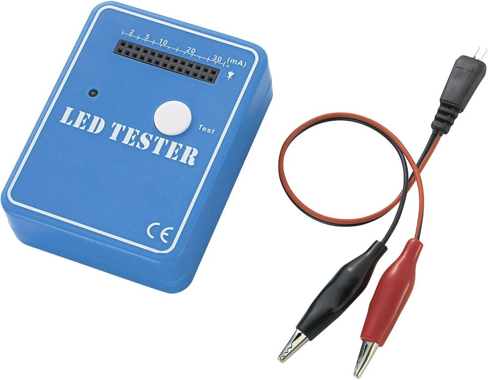 LED tester 9 V/DC pogodan za žičane LED, SMD LED TRU COMPONENTS slika