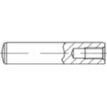 TOOLCRAFT TO-9979401 cilindrični zatik (Ø x D) 20 mm x 200 mm M10 čelik 10 St.