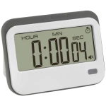 TFA Dostmann Digitaler Timer mit Stoppuhr und Wecker mjerač vremena bijela, siva digitalni