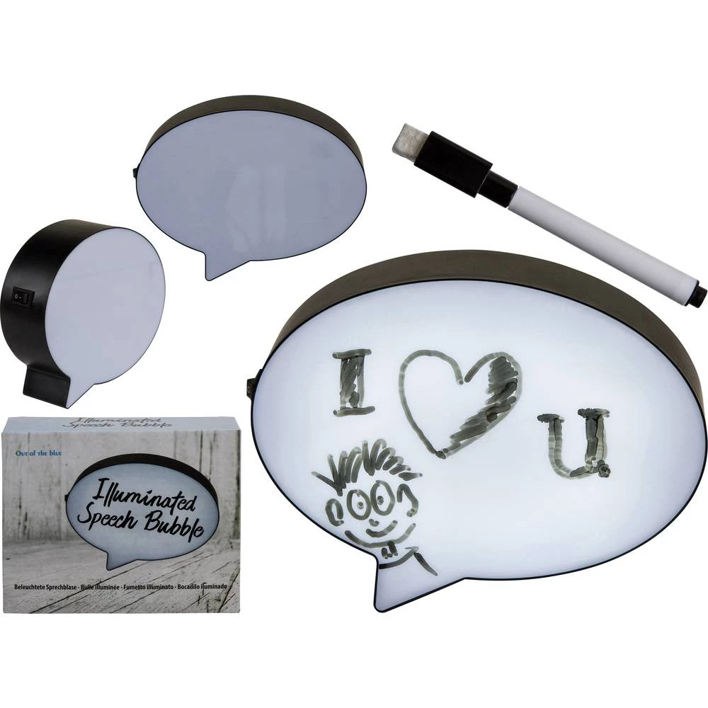 LED dekorativna svjetiljka LED Dnevno svjetlo-bijela 1856368 Crna, Bijela slika