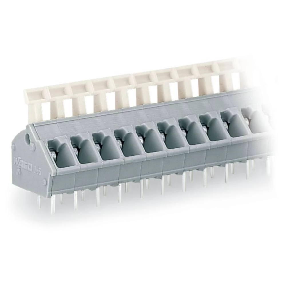 WAGO 256-416 opružna blok spojka 2.50 mm² Broj polova (broj) 16 siva 60 kom. slika