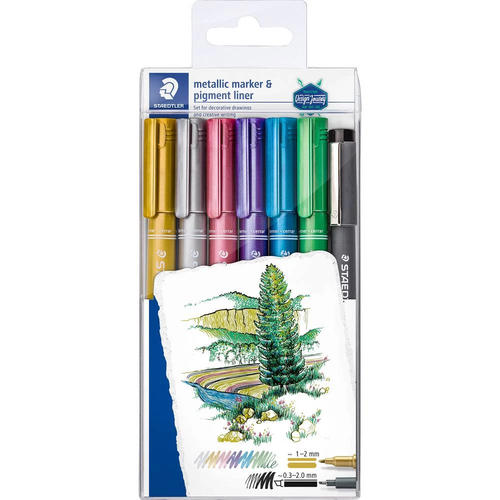 Staedtler 8323-SWP6P deco marker razvrstano (izbor boje nije moguć) vodootporno: da slika