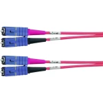 Staklena vlakna Svjetlovodi Priključni kabel [1x Muški konektor SC - 1x Muški konektor SC] 50/125 µ Multimode OM3 2 m Tele
