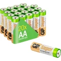 GP Batteries GP15AET-2VS20 mignon (AA) baterija alkalno-manganov 1.5 V 20 St. slika
