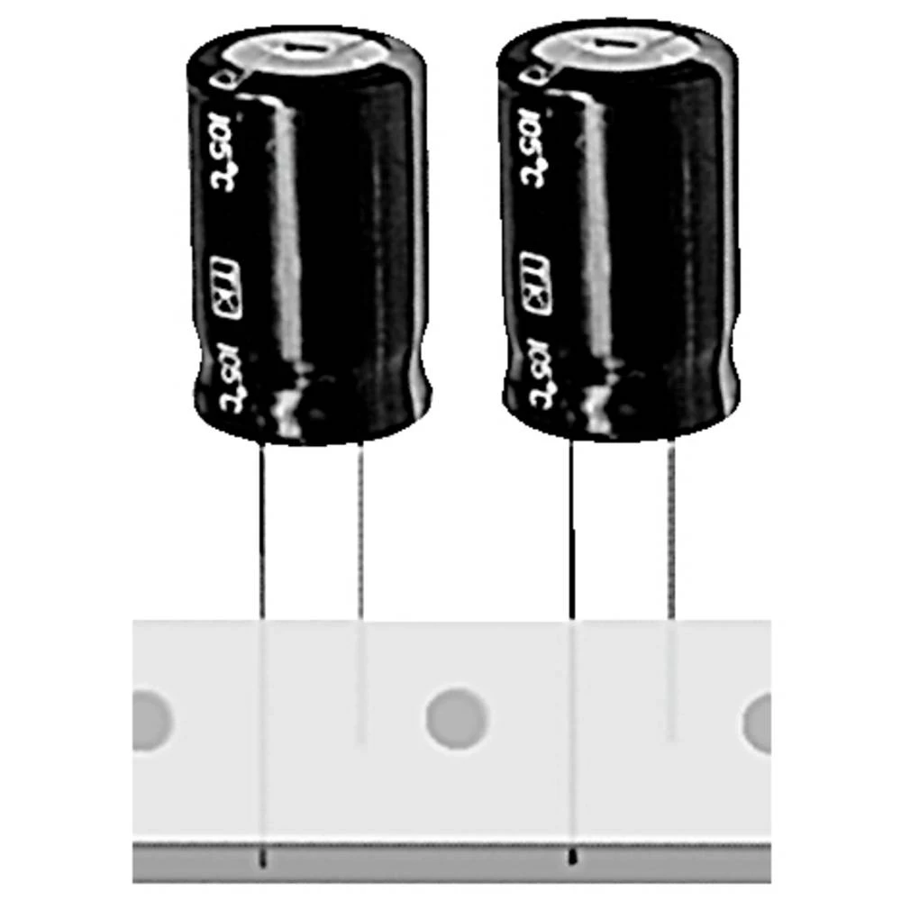 Jamicon elektrolitski kondenzator radijalno ožičen 35 V/DC 20 % (Ø x V) 6.3 mm x 11.0 mm 1 kom. slika