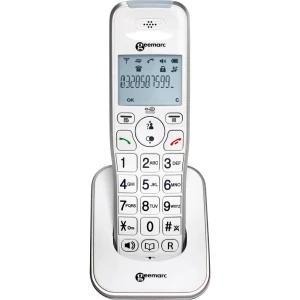Geemarc AMPLIDECT 295 AD Bežični telefon za seniore Osvjetljeni zaslon Bijela slika