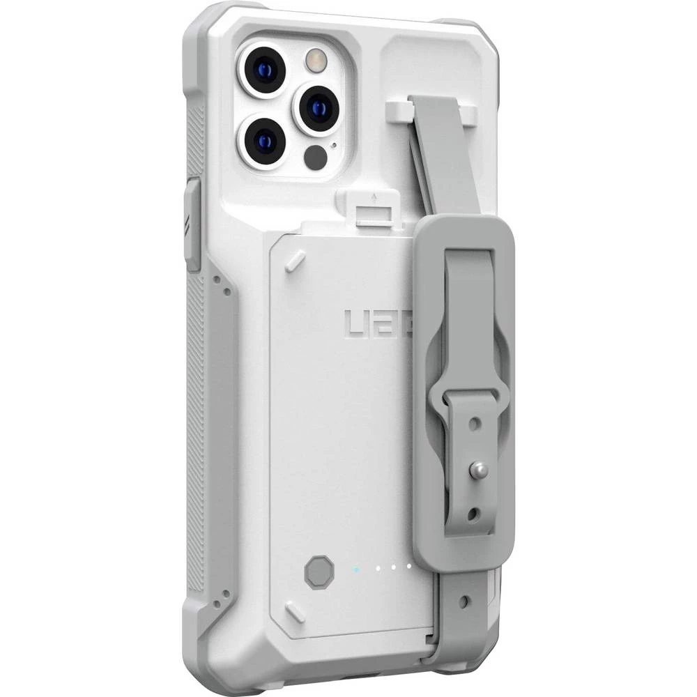 Urban Armor Gear WF0000154130 poklopac za punjenje mobilnog telefona Apple iPhone 16e/14/13 bijelo-siva integrirani akum slika