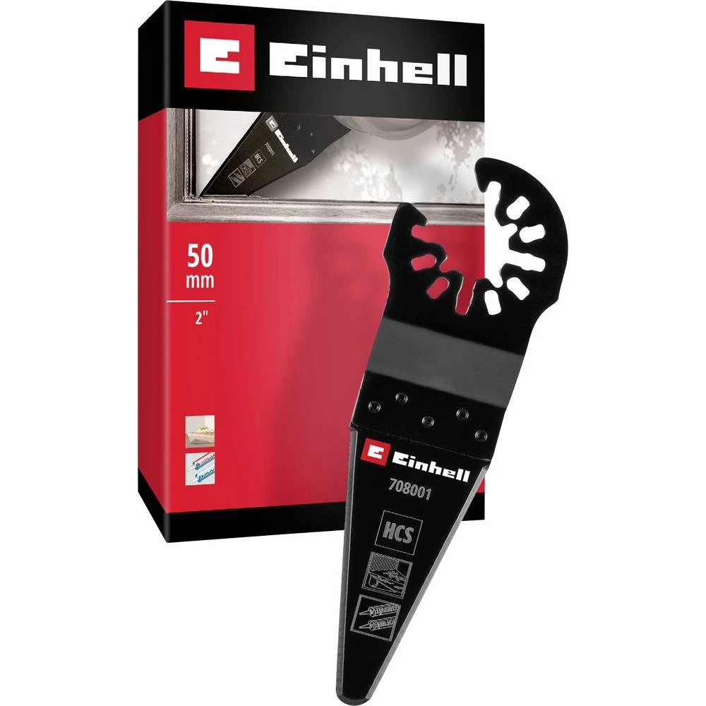 Einhell 708001 Schaber/Messer HCS, Spitz krom-vanadij čelik, HCS strugalo 50 mm 1 kom. slika