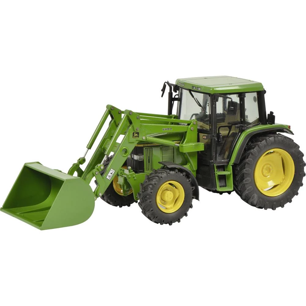 1:32 bulldog Schuco John Deere 6300 m. Frontlader slika