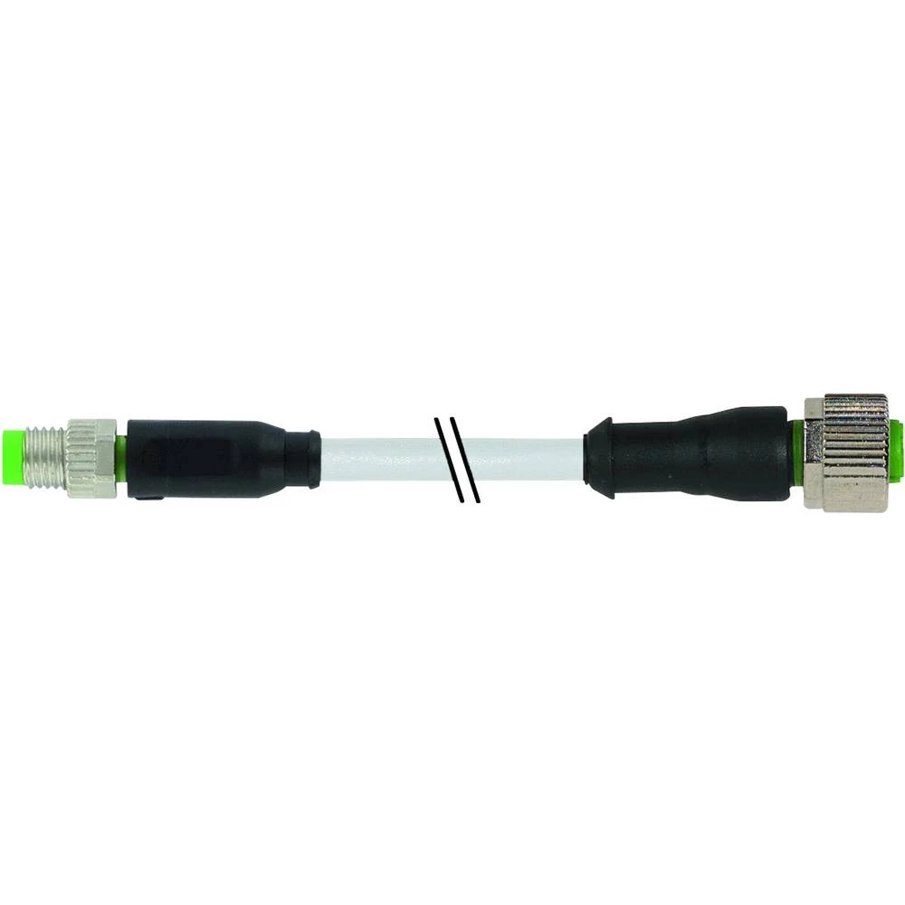 Murrelektronik 7000-88241-2300100 utični konektor za senzor/aktivator, konfekcionirani M8 x 1 ravni muški konektor, žžen slika