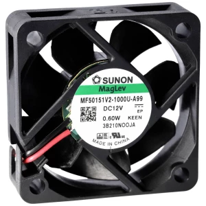 Sunon MF50151V1-1000U-A99 aksijalni ventilator 12 V/DC 22.08 m³/h (D x Š x V) 15 x 50 x 50 mm slika