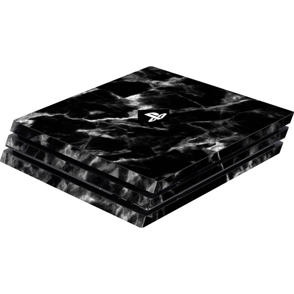 Poklopac PS4 Pro Software Pyramide Skin für PS4 Pro Konsole Black Marble slika