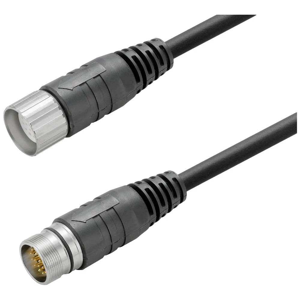 Weidmüller 1541071500 priključni kabel za senzor/aktivator M23 ženski konektor, utikač 15.00 m Broj polova: 19 1 St. slika
