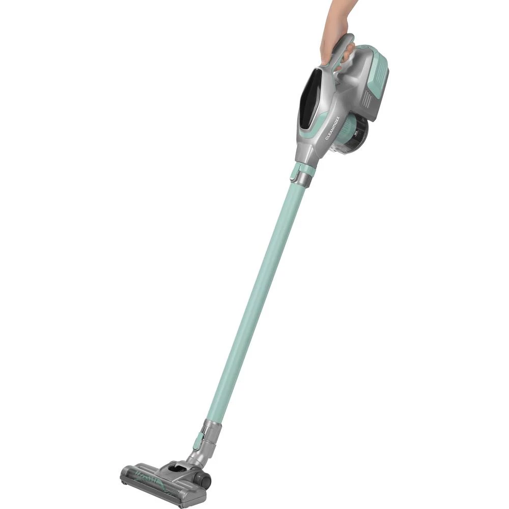 Akumulatorski ciklonski usisivač CleanMaxx 9107 Siva, Zelena metvica slika