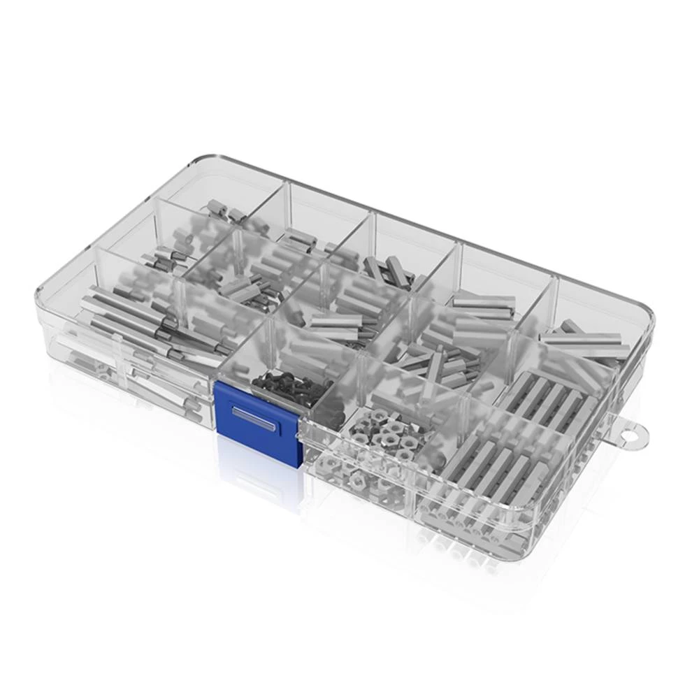 ICY BOX Raspberry Pi DIY Installation Tool Kit komplet vijaka  crna, srebrna slika